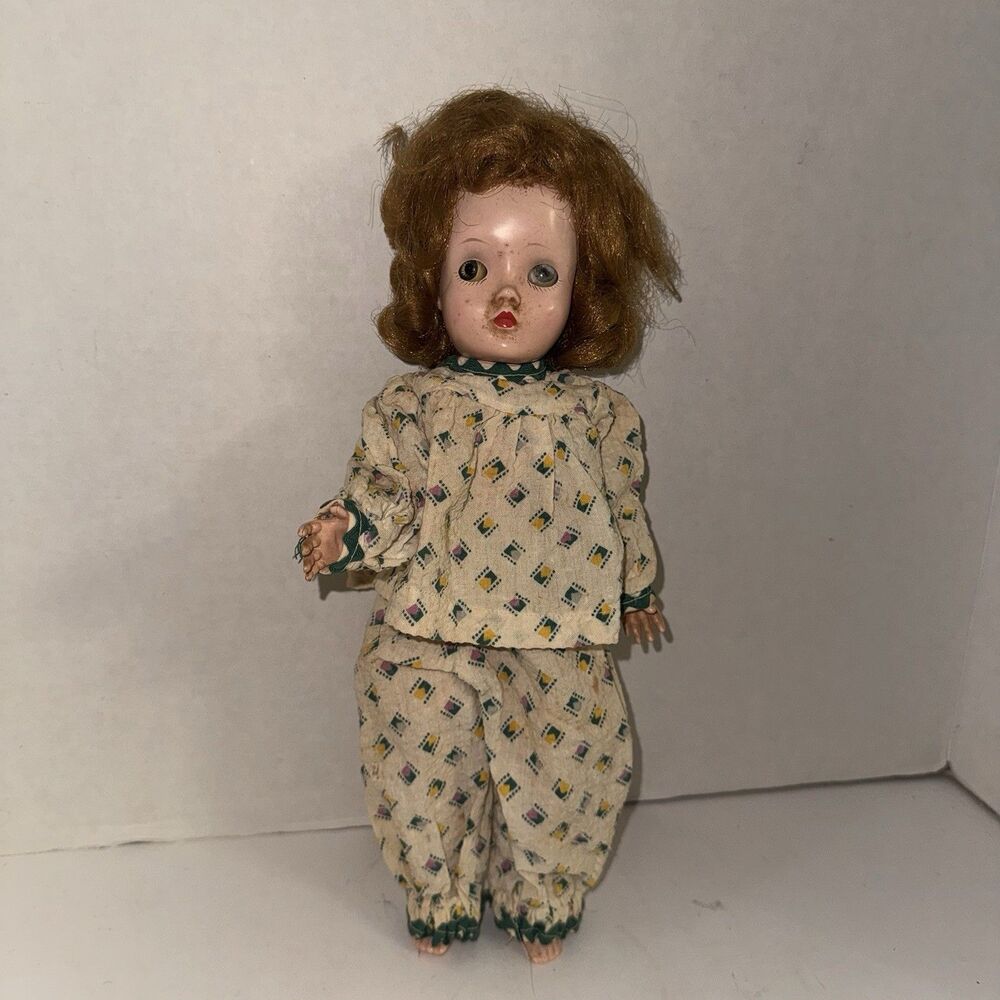 Vintage 50s Madame Alexander Doll Redhead Sleep Eyes 12” TLC Repair Project